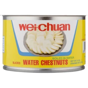 Wei-Chuan Water Chestnut Slice, 8 oz, 24 ct Case