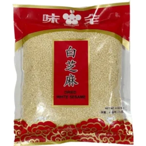 Wei-Chuan White Sesame Seeds, 6 oz, 50 ct Case