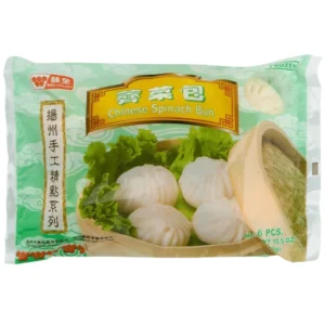 Wei-Chuan Chinese Spinach Bun, 10 oz, 20 ct Case