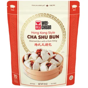 Wei-Chuan Hong-Kong Cha Shu Buns, 23 oz, 10 ct Case
