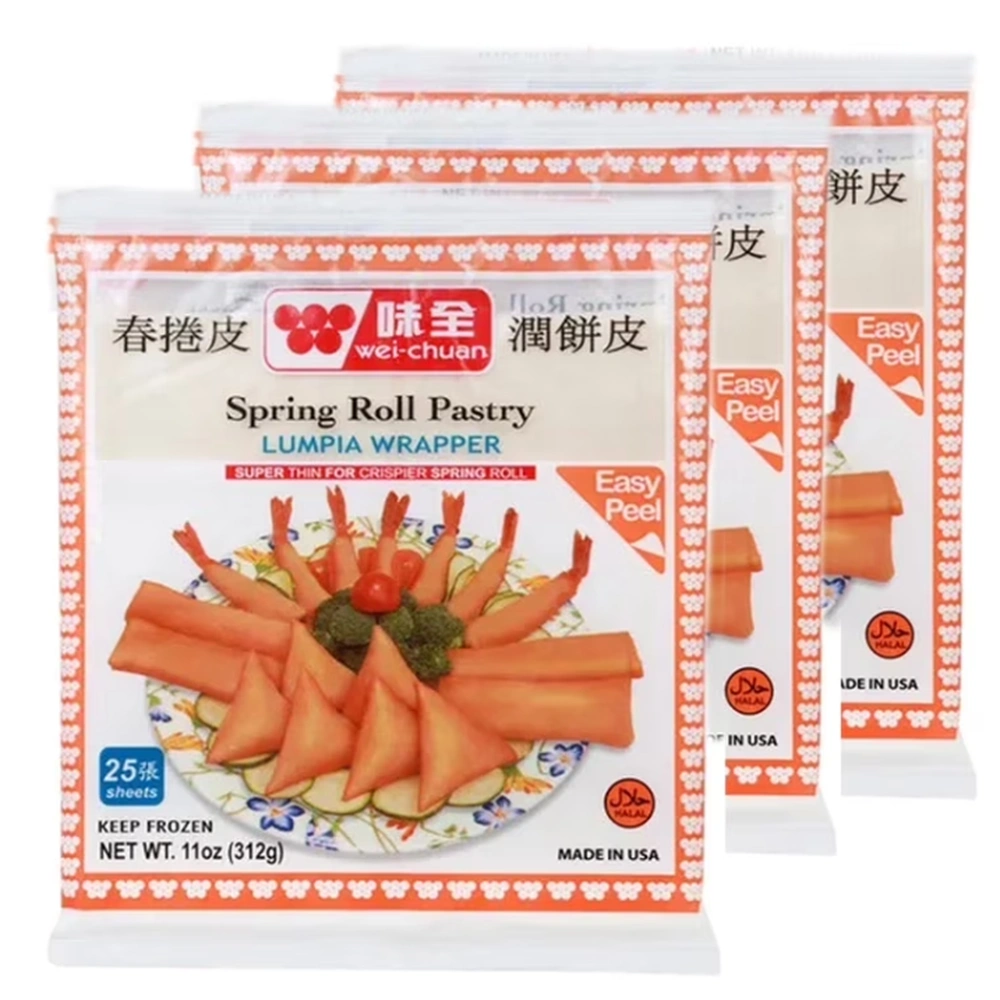 Wei-Chuan Spring Roll Pastry, 11 oz, 40 ct Case