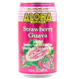 Aloha Maid Aloha Strawberry Guava, 11.5 oz, 24 ct Case