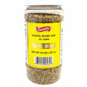 Shirakiku Roasted Sesame Seed Hulled, 8 oz, 12 ct Case