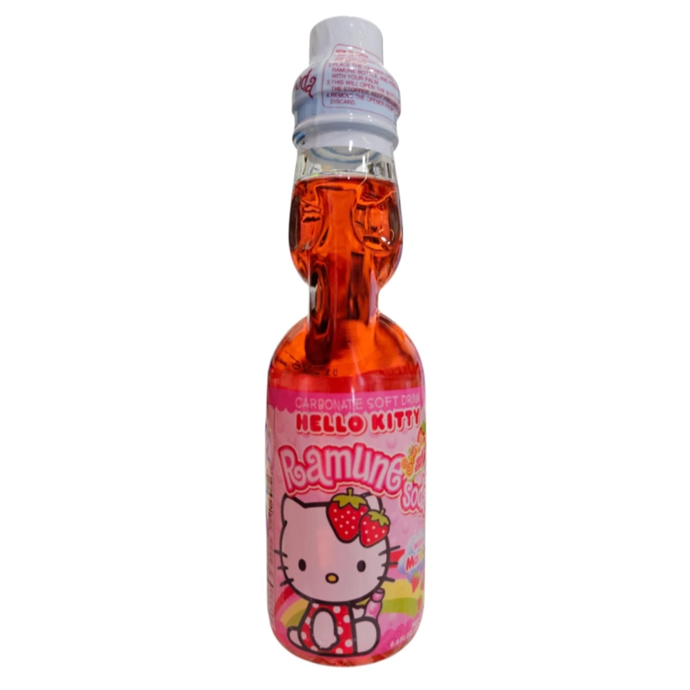 Yappari Hello Kitty Ramune, 6.6 oz, 30 ct Case