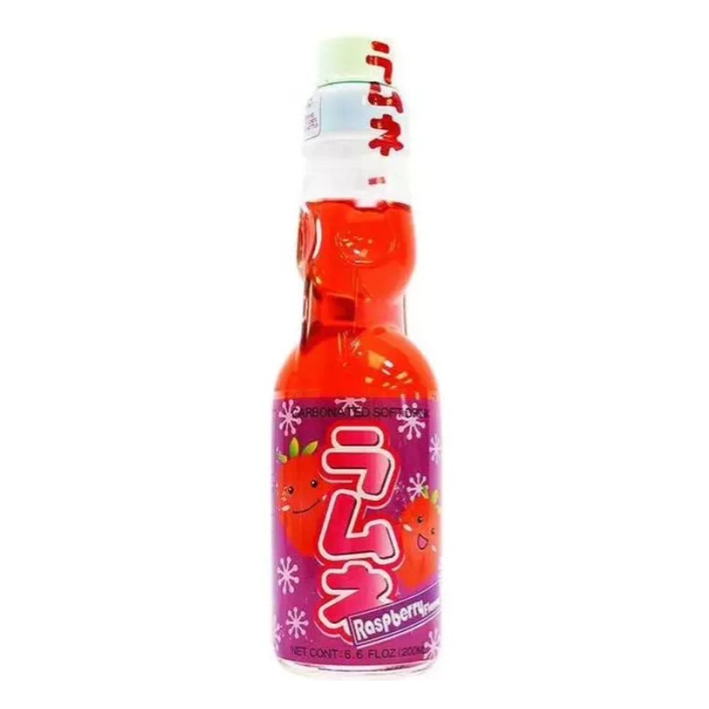 Yappari Raspberry Ramune, 6.6 oz, 30 ct Case