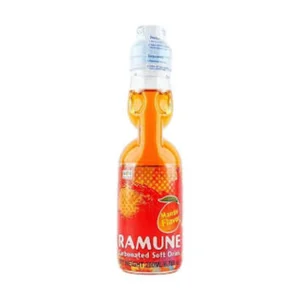 Yappari Ramune Mango, 6.6 oz, 30 ct Case