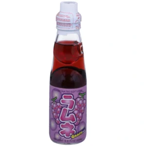 Yappari Ramune Grape, 6.6 oz, 30 ct Case