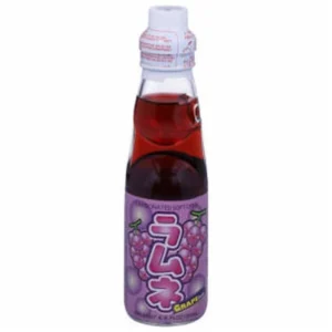 Yappari Ramune Grape, 6.6 oz, 30 ct Case