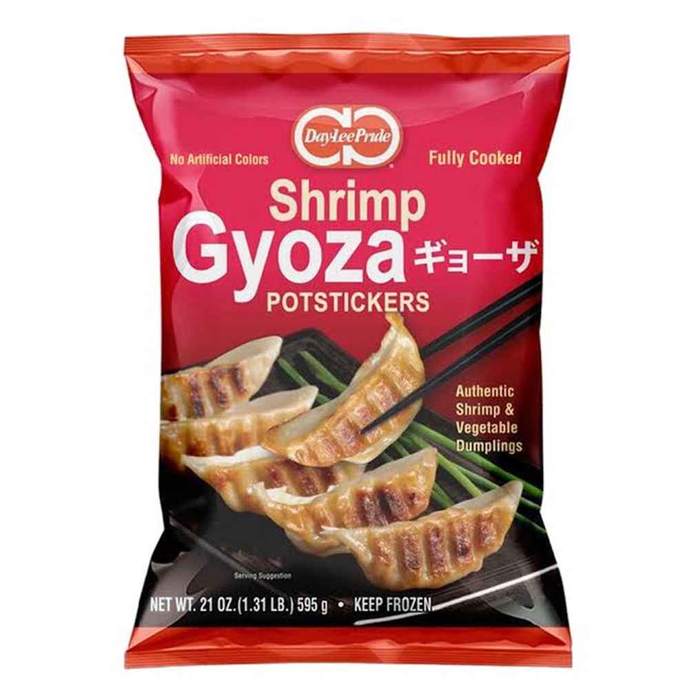 Day-Lee Pride Gyoza Shrimp, 21 oz, 10 ct Case