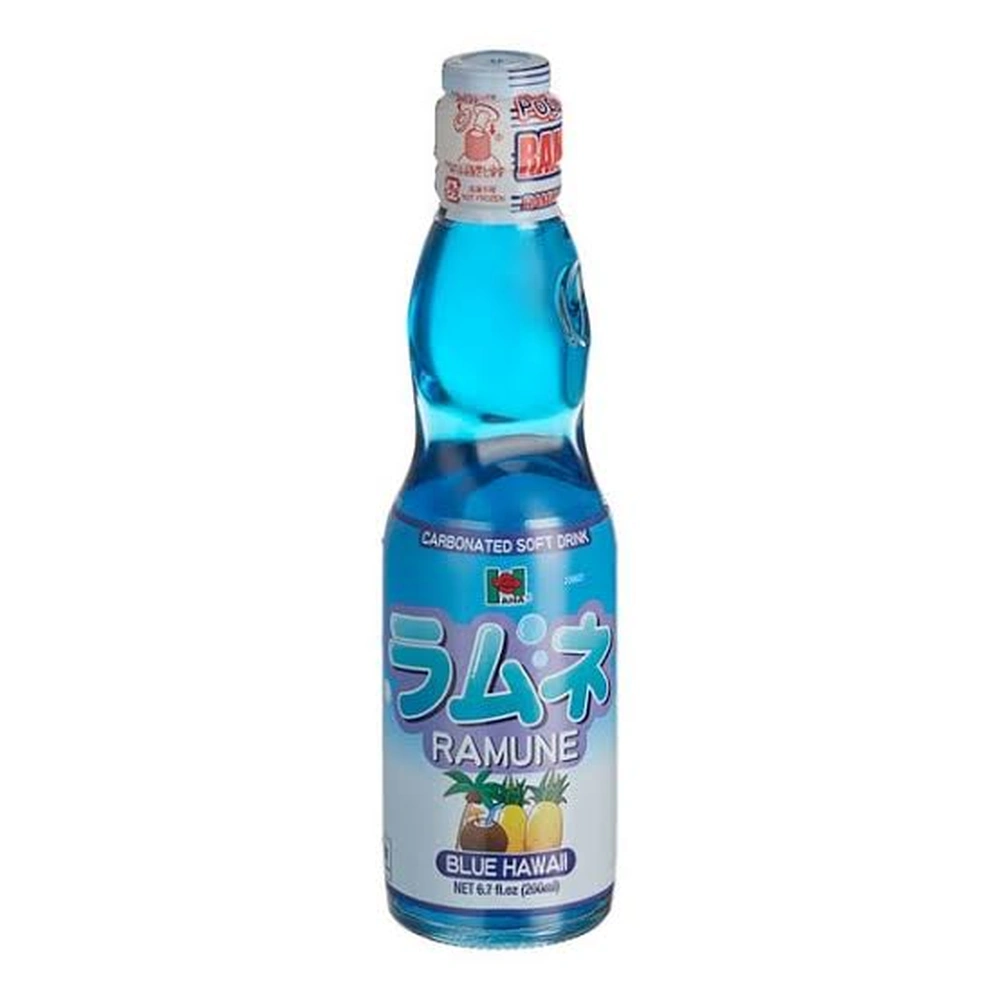 Hana Ramune Blue Hawaii, 6.7 oz, 24 ct Case