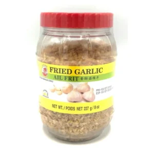 Cock Dried Fried Garlic, 8 oz, 12 ct Case