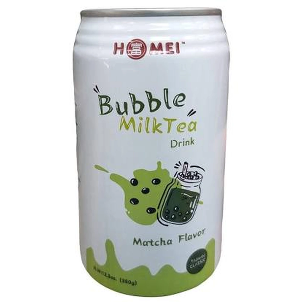 Homei Bubble Milk Tea Matcha, 350 g, 24 ct Case