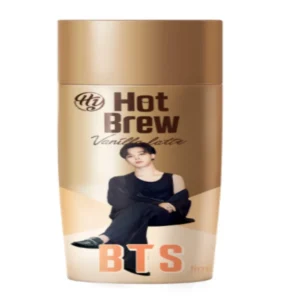 Paldo Bts Hot Brew Coffee Vanilla, 270 ml, 24 ct Case