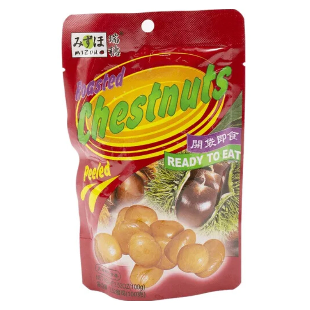 Mizuho Roasted Chestnut, 100 g, 50 ct Case
