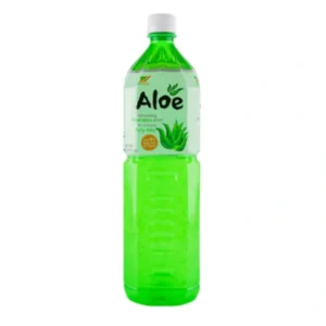 Hanasia Aloe Drink Less Sugar, 1.5 L, 12 ct Case