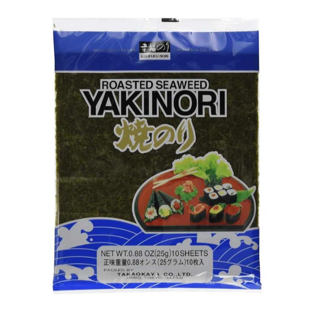 Takaokaya Hanedashi Nori Yakinori 10P, 0.8 oz, 48 ct Case