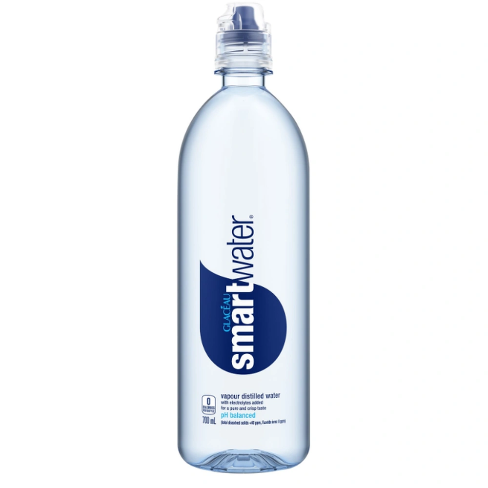 Smartwater Water, 700 ml, 24 ct Case