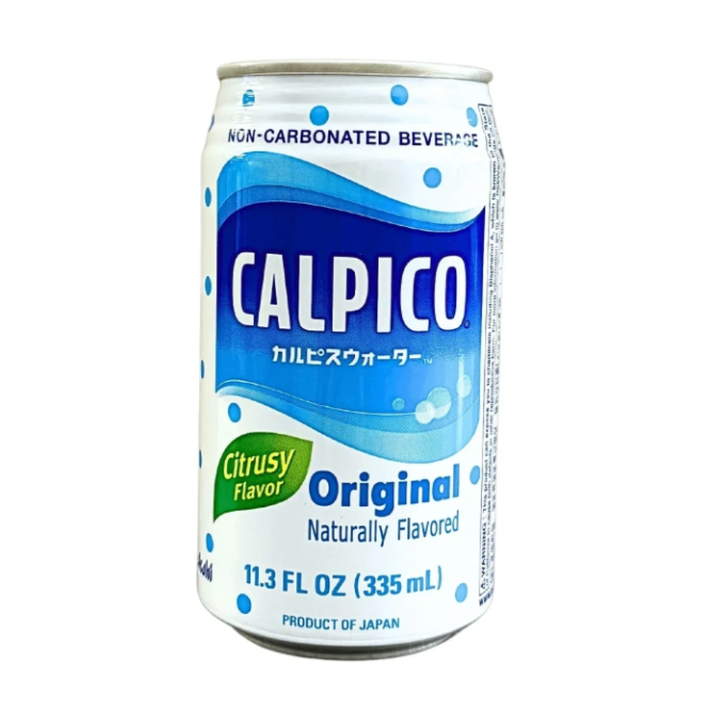 Calpis Calpico Water Can, 11.3 oz, 24 ct Case