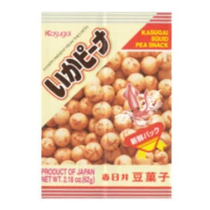 Kasugai Ika Peanut S, 2.18 oz, 2/12 ct Case