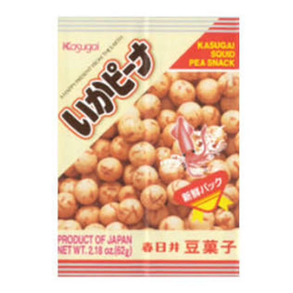 Kasugai Ika Peanut S, 2.18 oz, 2/12 ct Case