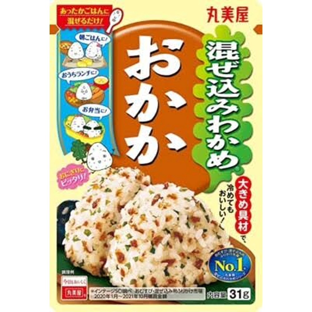 Marumiya Wakame Okaka, 31 g, 8/10 ct Case