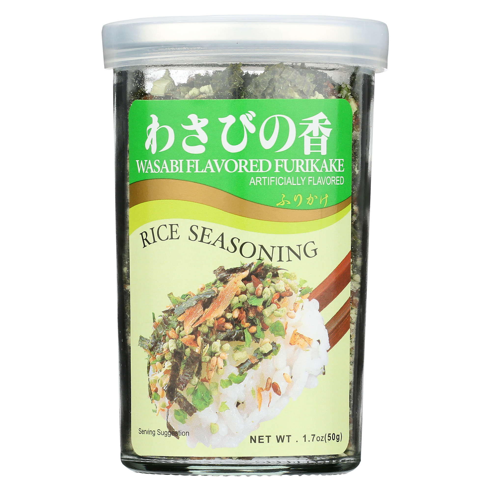 Ajishima Furikake Wasabi Fumi, 1.7 oz