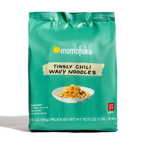 Momofuku Tingly Chili Noodles, 5 Pack, 16.75 oz